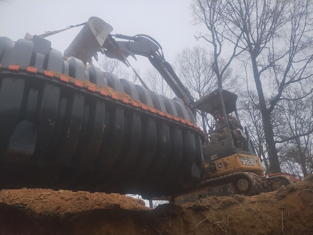 Septic excavation and repair in Monroe NC